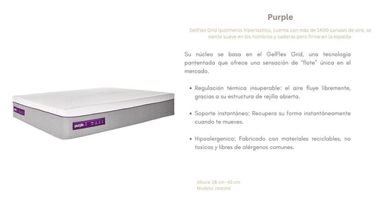 Colchón Purple