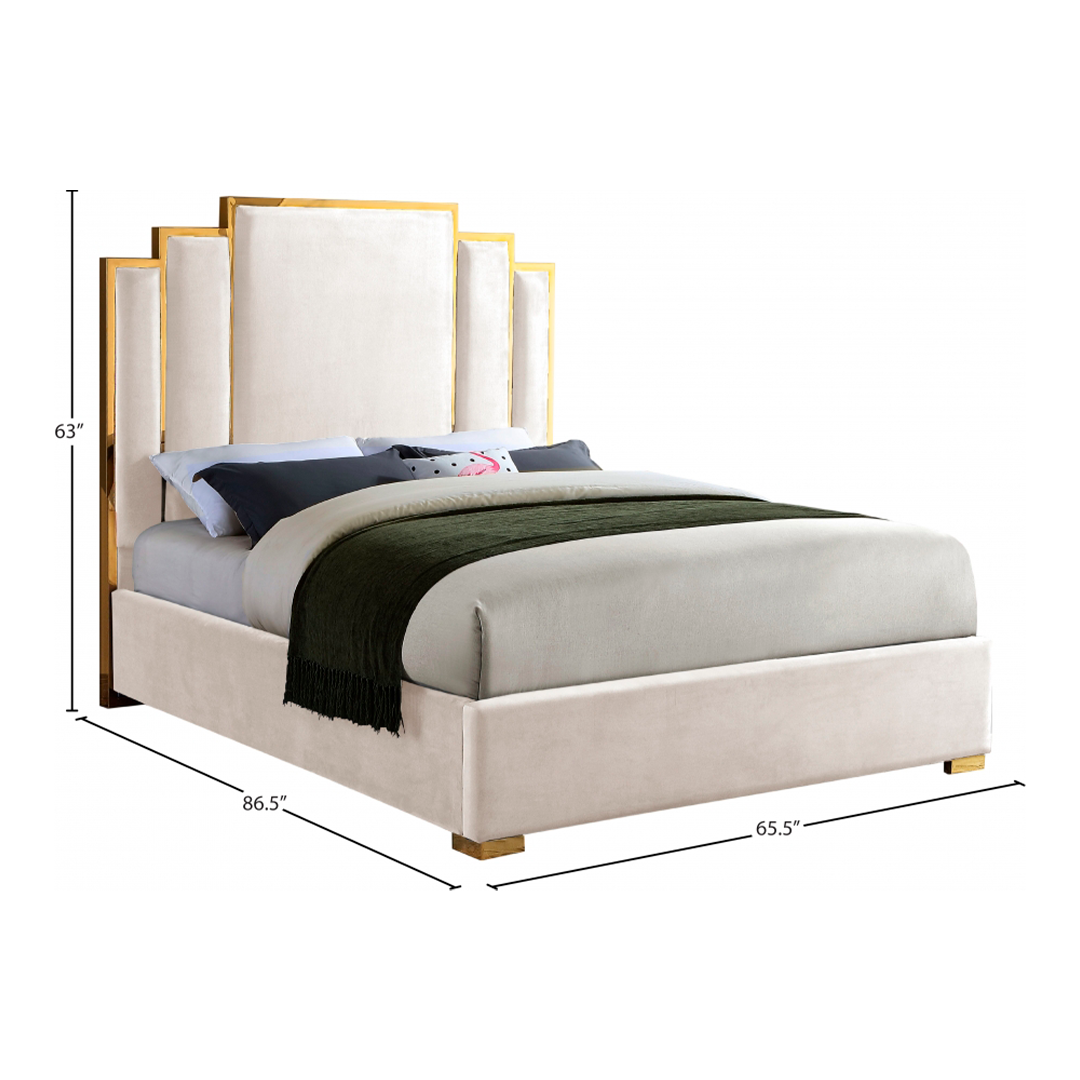 Cama Hugo Cream King Size