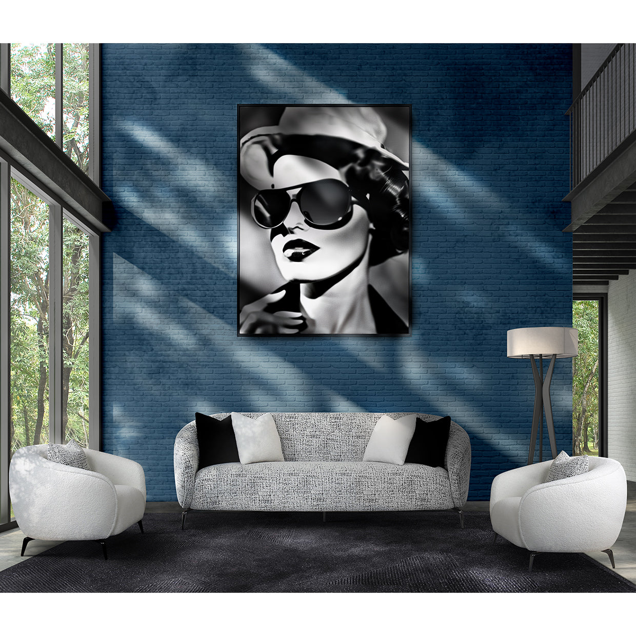 Sofá Noir Michael Amini