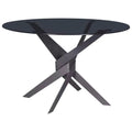 Mesa de comedor Vince redonda negro
