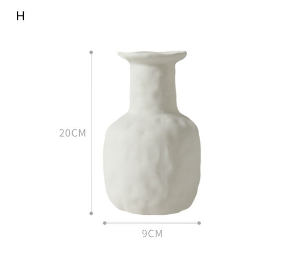 Jarrón Cerámico Andorra — Escultura Decorativa Premium