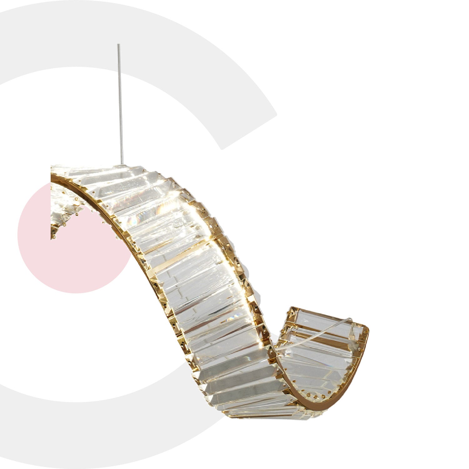 Colgante moderno LED 2CLAT67