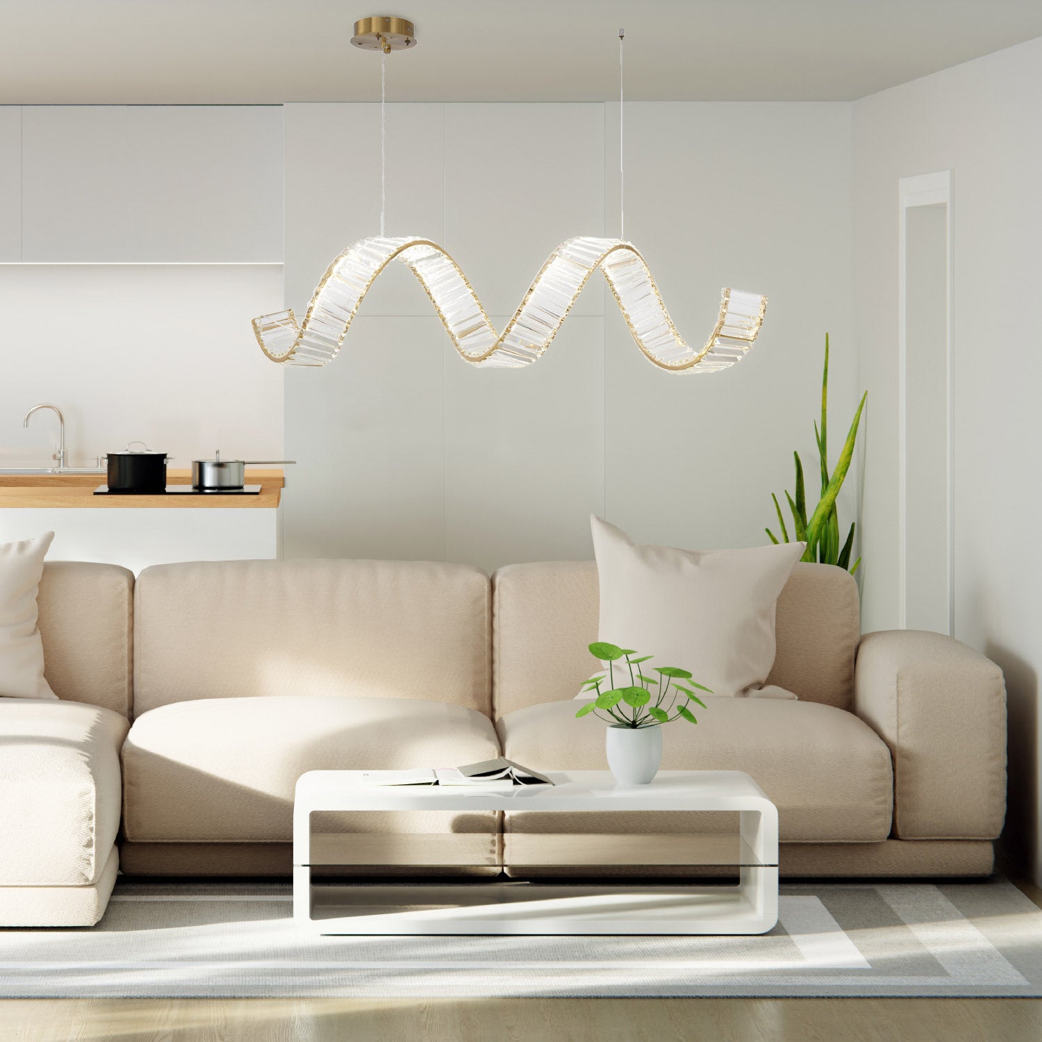 Colgante moderno LED 2CLAT67