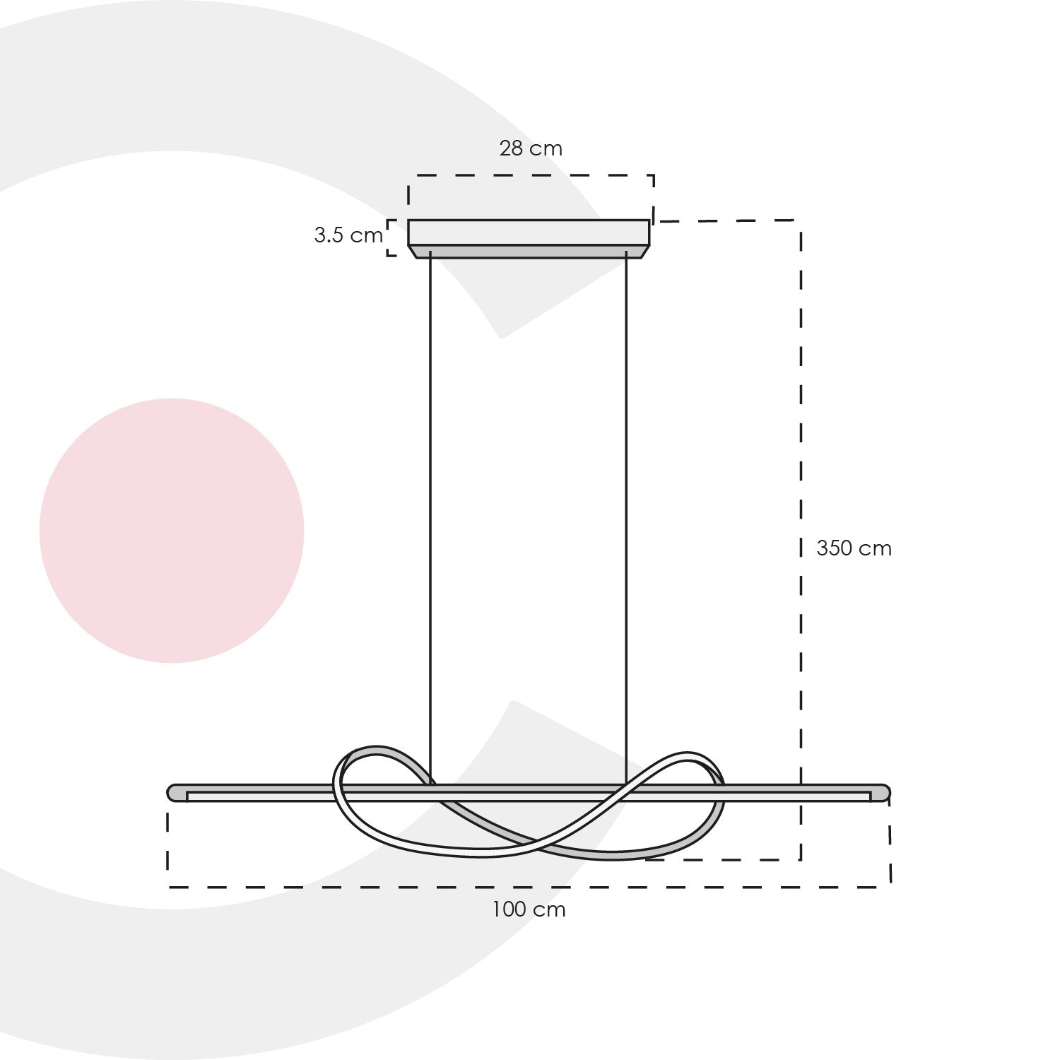 Colgante moderno 2CLTP648
