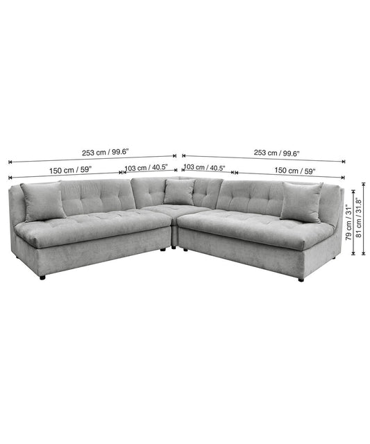 Sala Modular Frogner gris