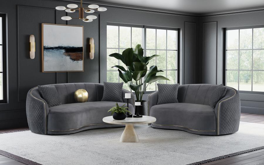 Sala brookside sofa+loveseat