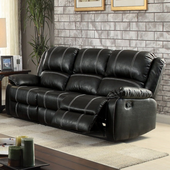 Zuriel Motion Sofa reclinable negro
