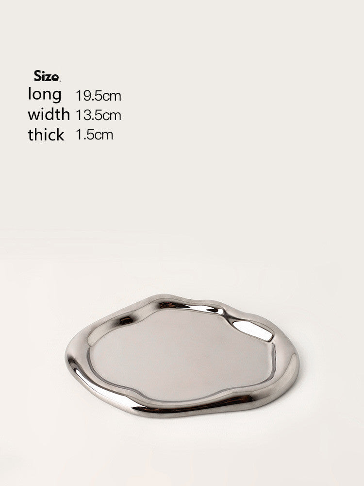 Bandeja Decorativa de Lujo - diseño irregular