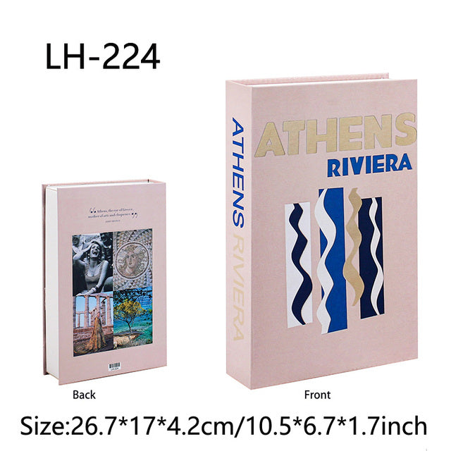 Libro Decorativo Moderno Minimalista