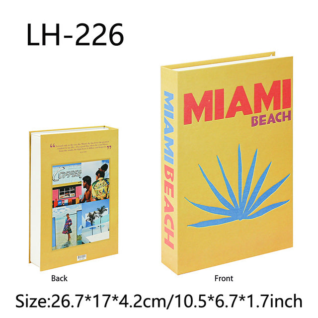 Libro Decorativo Moderno Minimalista