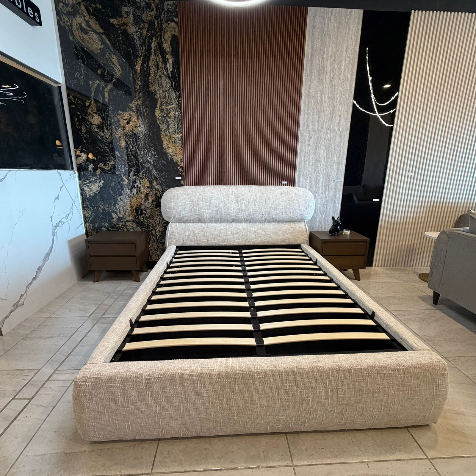 Cama Amsterdam Queen - beige