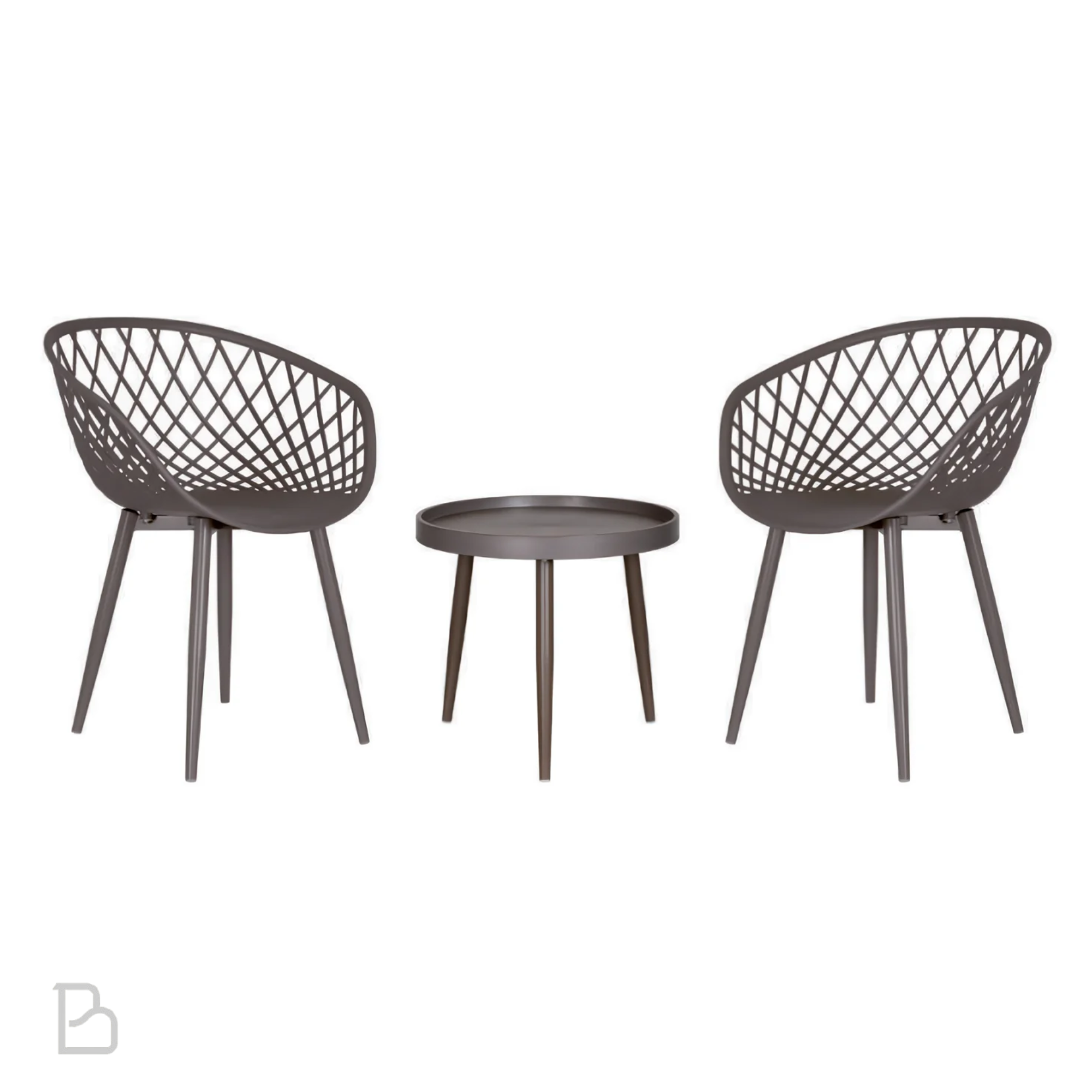 Set exterior dominico gris