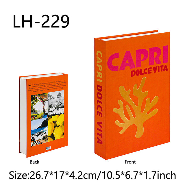 Libro Decorativo Moderno Minimalista