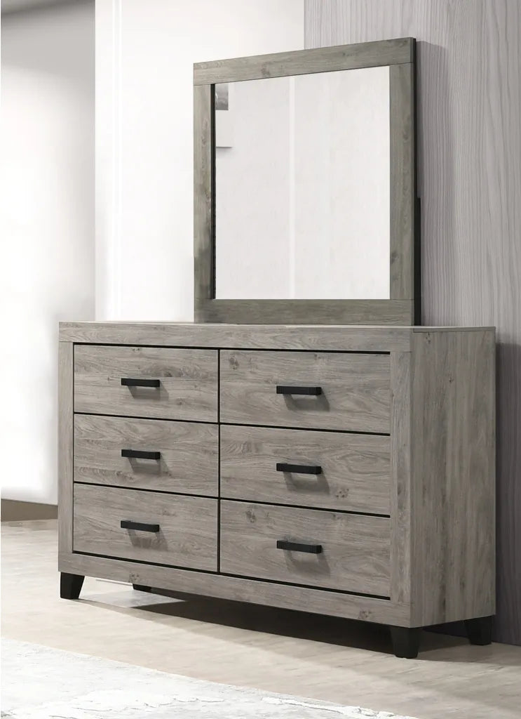 Set 5 Recamara gris claro