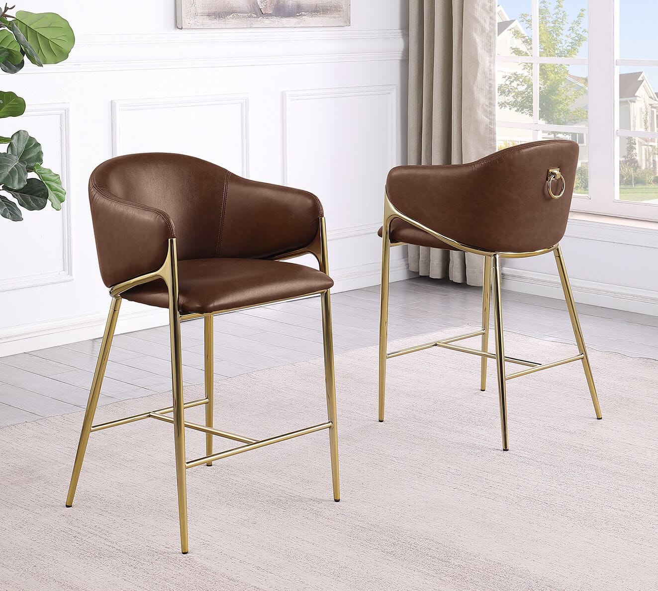 Banco de cuero BS454 Set 2