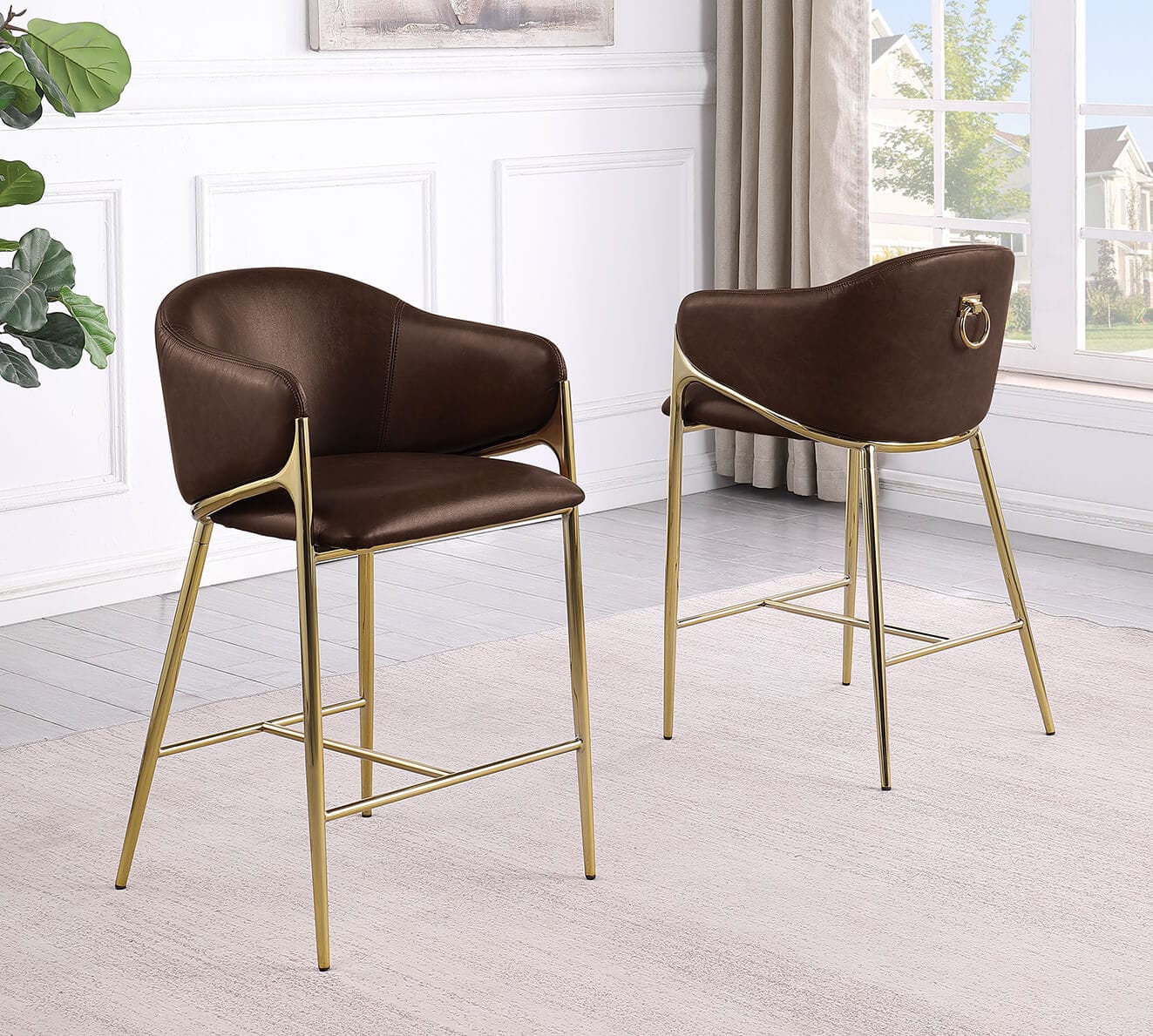 Banco de cuero BS454 Set 2