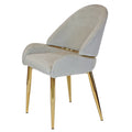 Silla dorada Modelo Clara