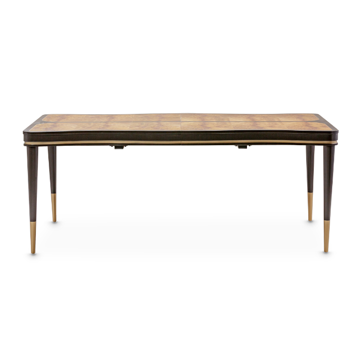 Comedor Malibu Crest crotch mahogany P/8 Michael Amini