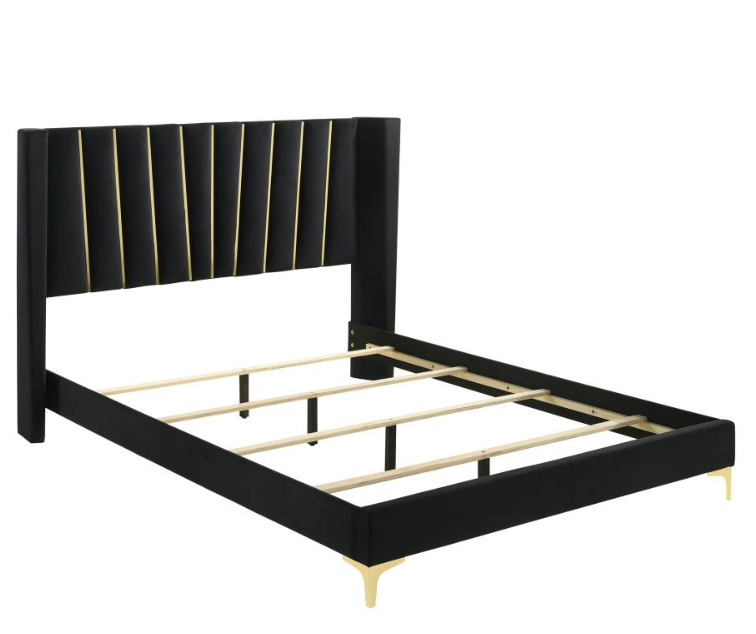 Cama Kendall Eastern King - negro gold