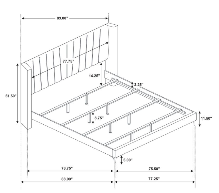 Cama Kendall Eastern King