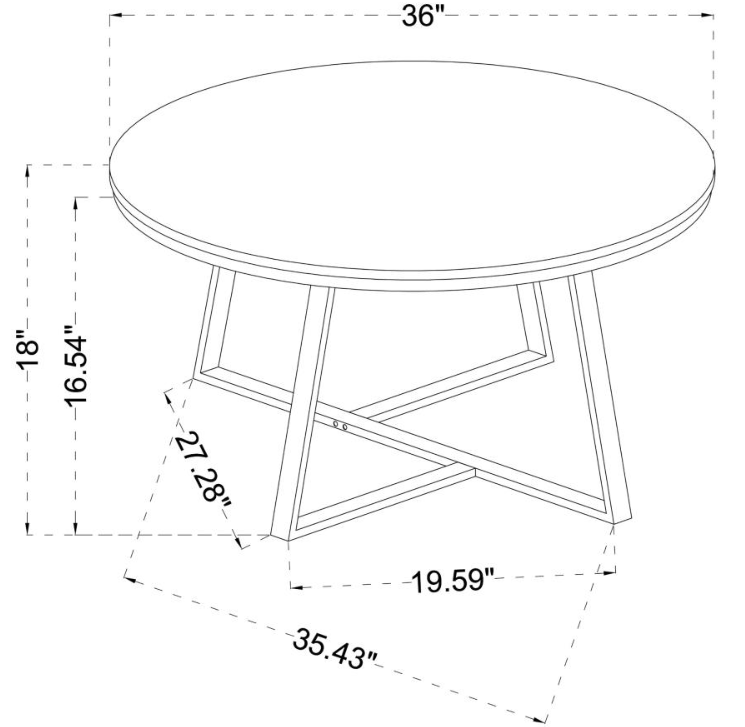 Mesa de centro Hugo