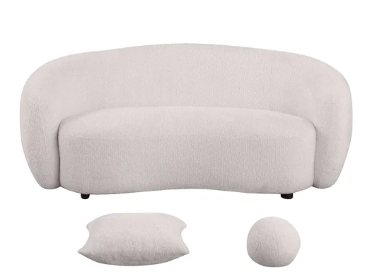 Teddy beige Sofa & Loveseat