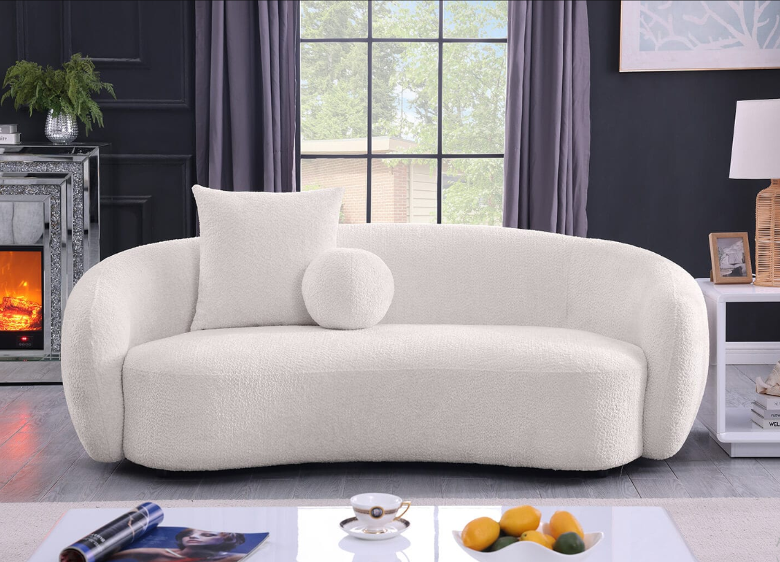 Teddy beige Sofa & Loveseat