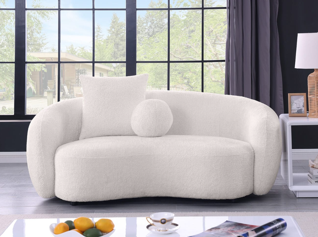 Teddy beige Sofa & Loveseat