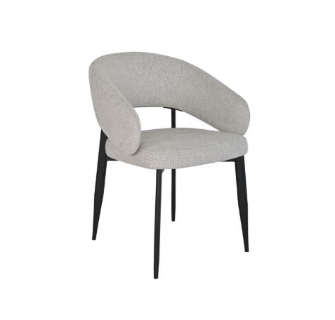 Silla Ocasional Ramadi Tela Gris