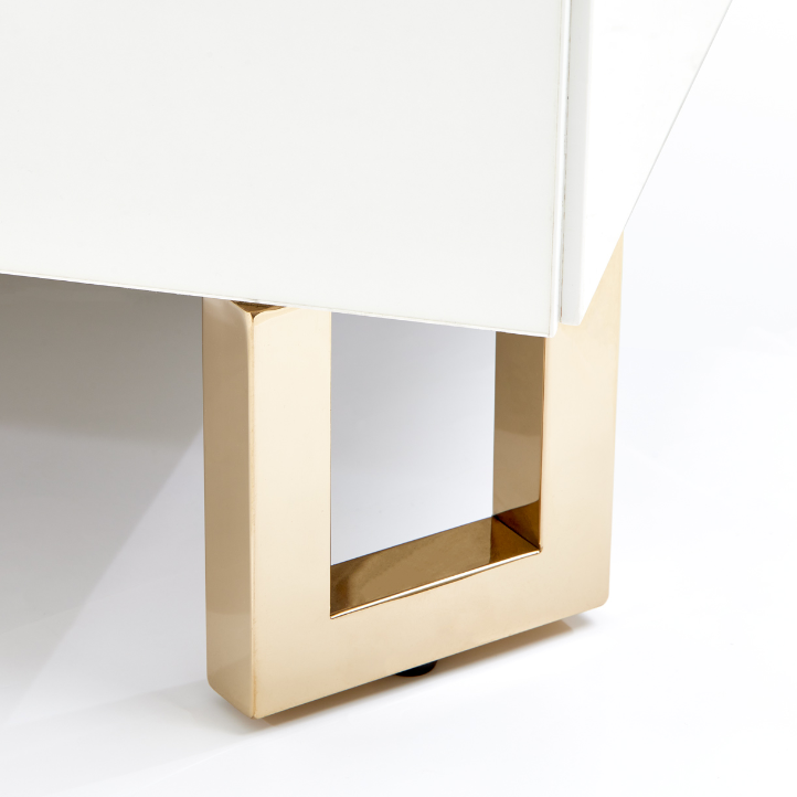 Cama Premium Tapizada Palm Gate — Estilo Contemporáneo