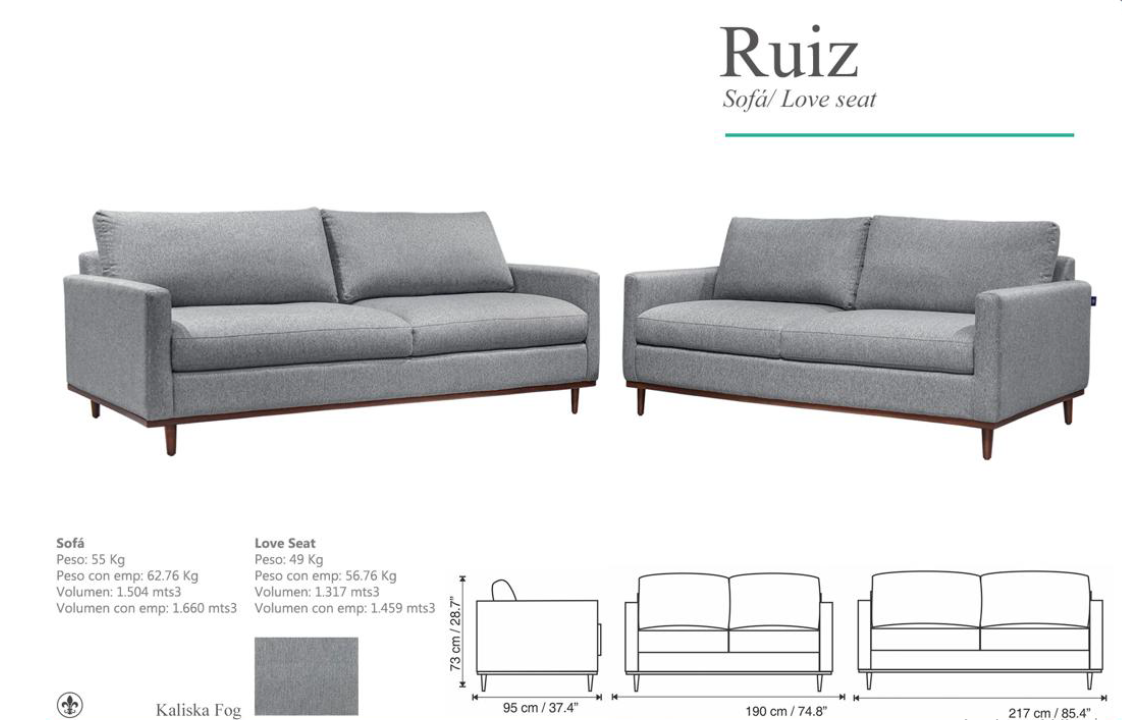 Sofás Ruiz  set 2