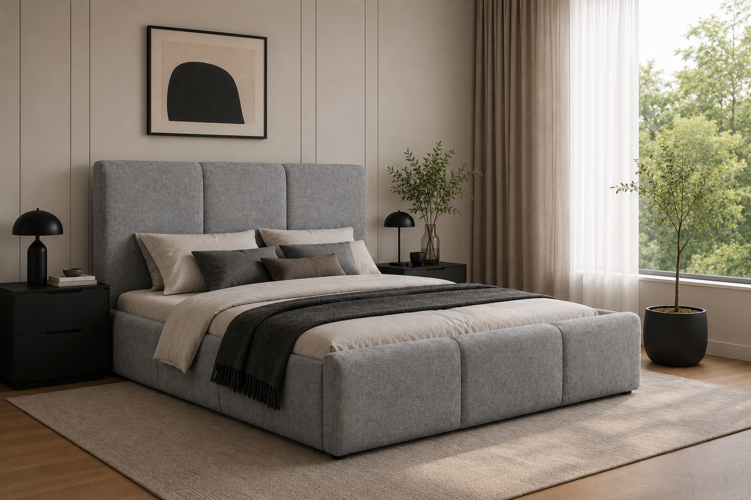 Cama Matrimonial BEA GRAYGE