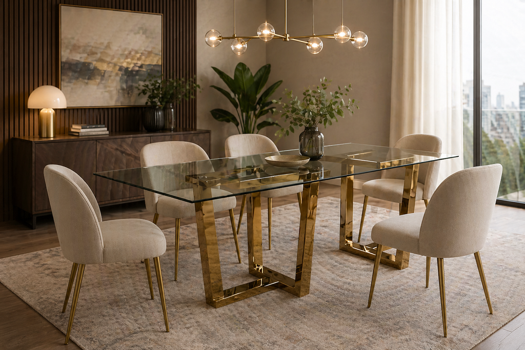 Mesa cristal templado Minerva