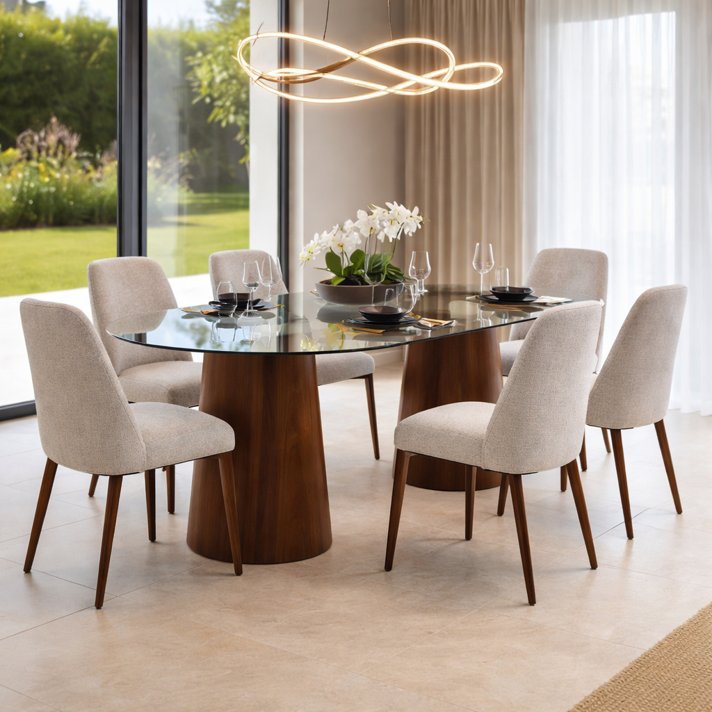 Mesa de comedor Lisboa templado