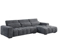 Sofa Seleccional Derecho Gris oscuro