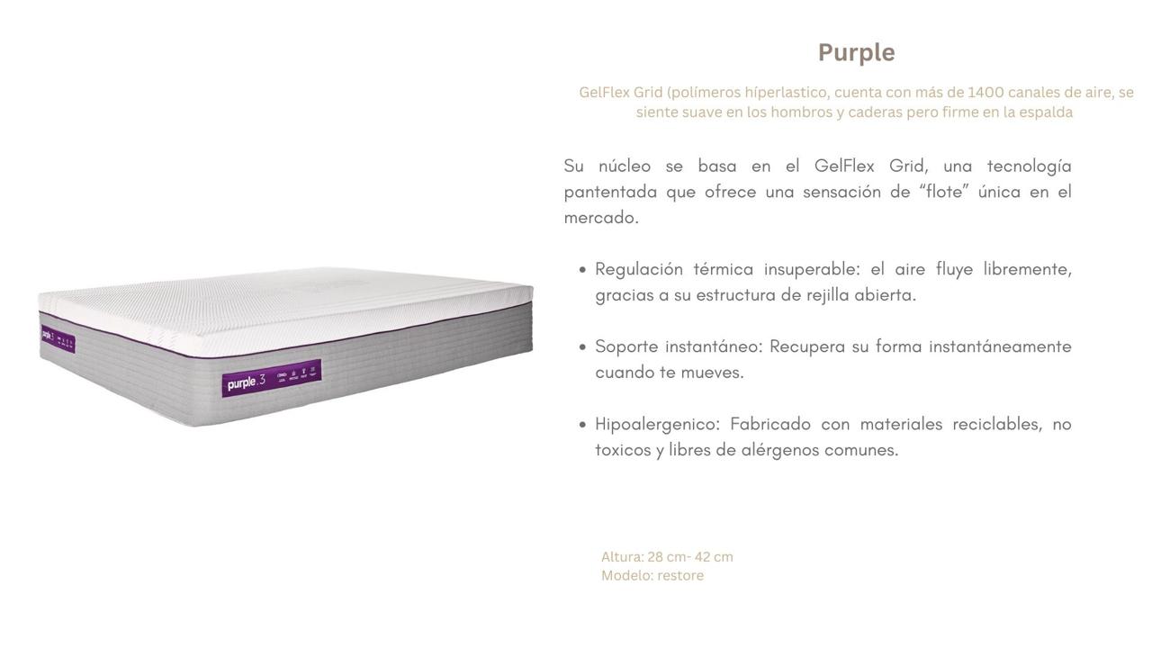 Colchón Purple