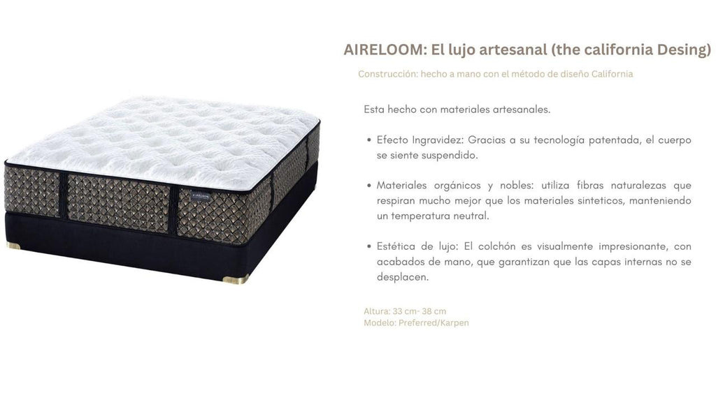 Colchón AIRELOOM
