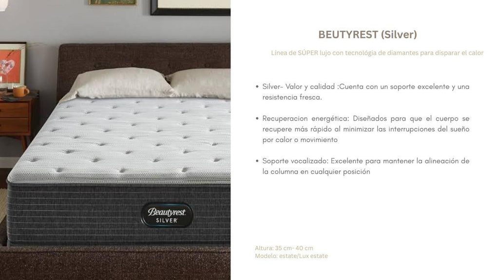 Colchón BEAUTY REST SILVER