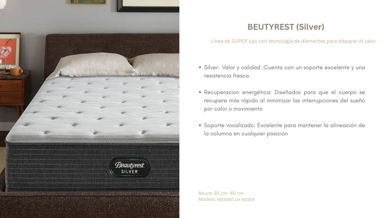 Colchón BEAUTY REST SILVER