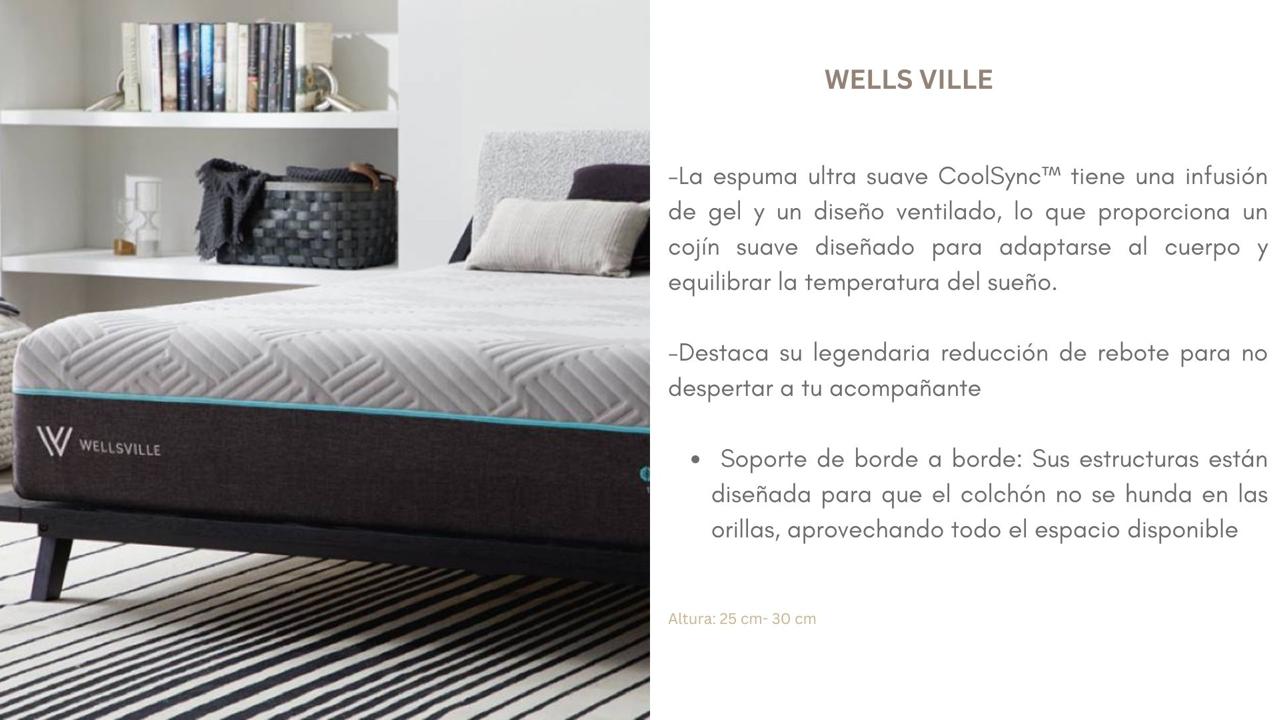 Colchón WELLSVILLE