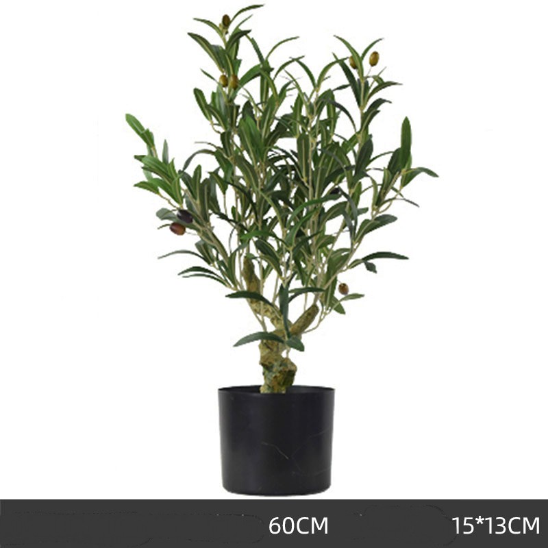 Árbol de olivo decorativo premium