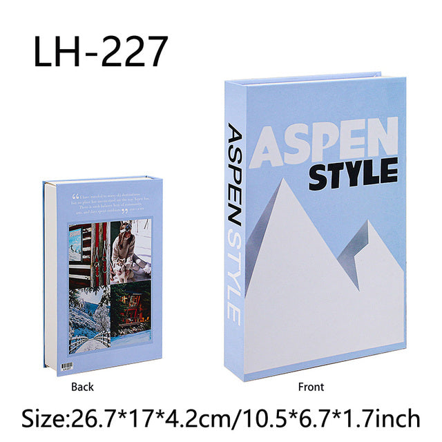 Libro Decorativo Moderno Minimalista