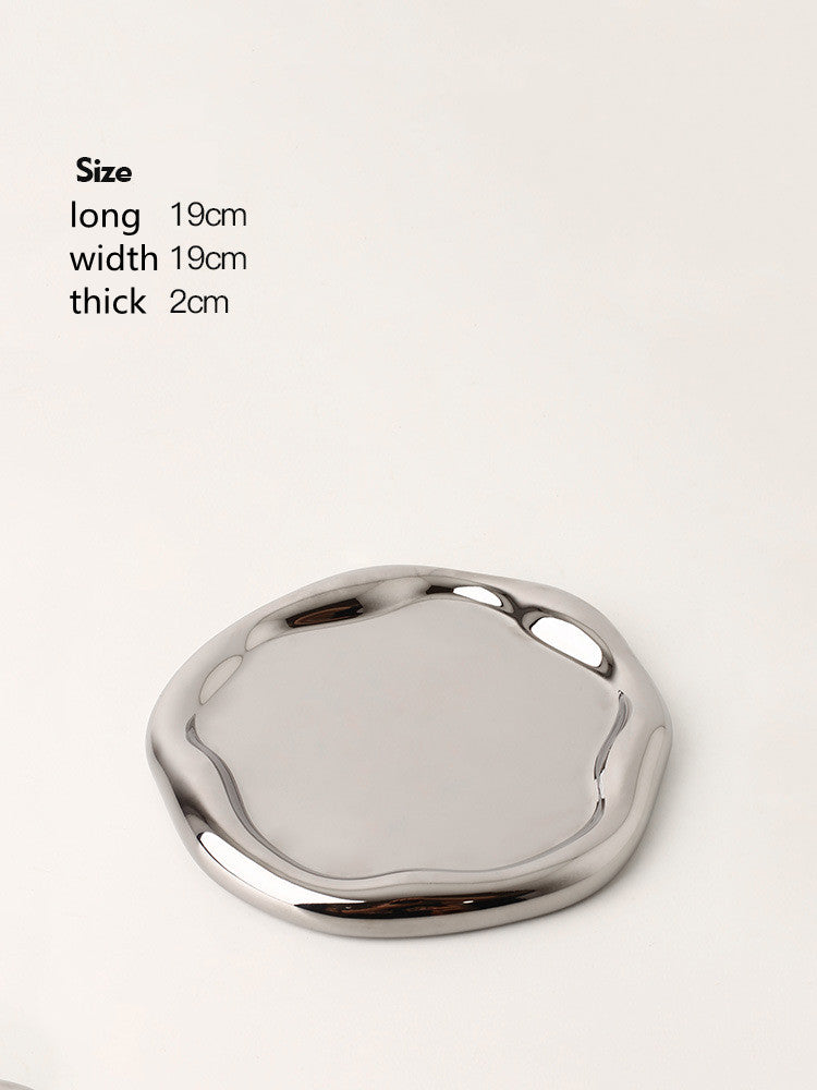 Bandeja Decorativa de Lujo - diseño irregular