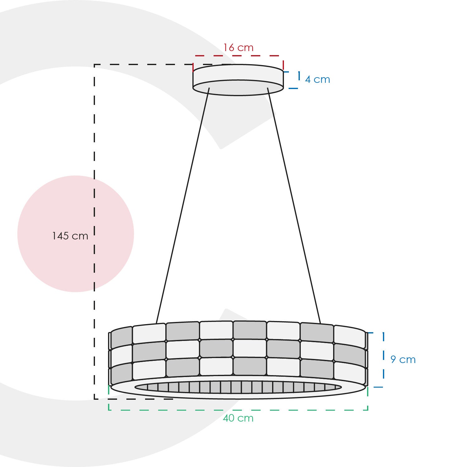 Colgante moderno CLASSCL00110