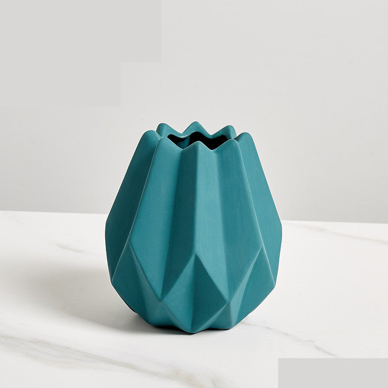 Florero Cerámico Escultural — Diseño Contemporáneo Premium