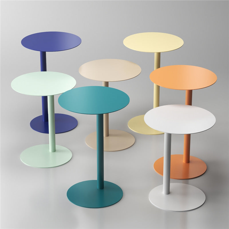 Mesa Auxiliar Multifuncional — Estilo Nórdico para Sala, Recámara o Espacio Compacto