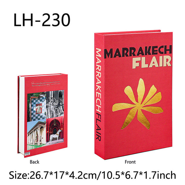 Libro Decorativo Moderno Minimalista
