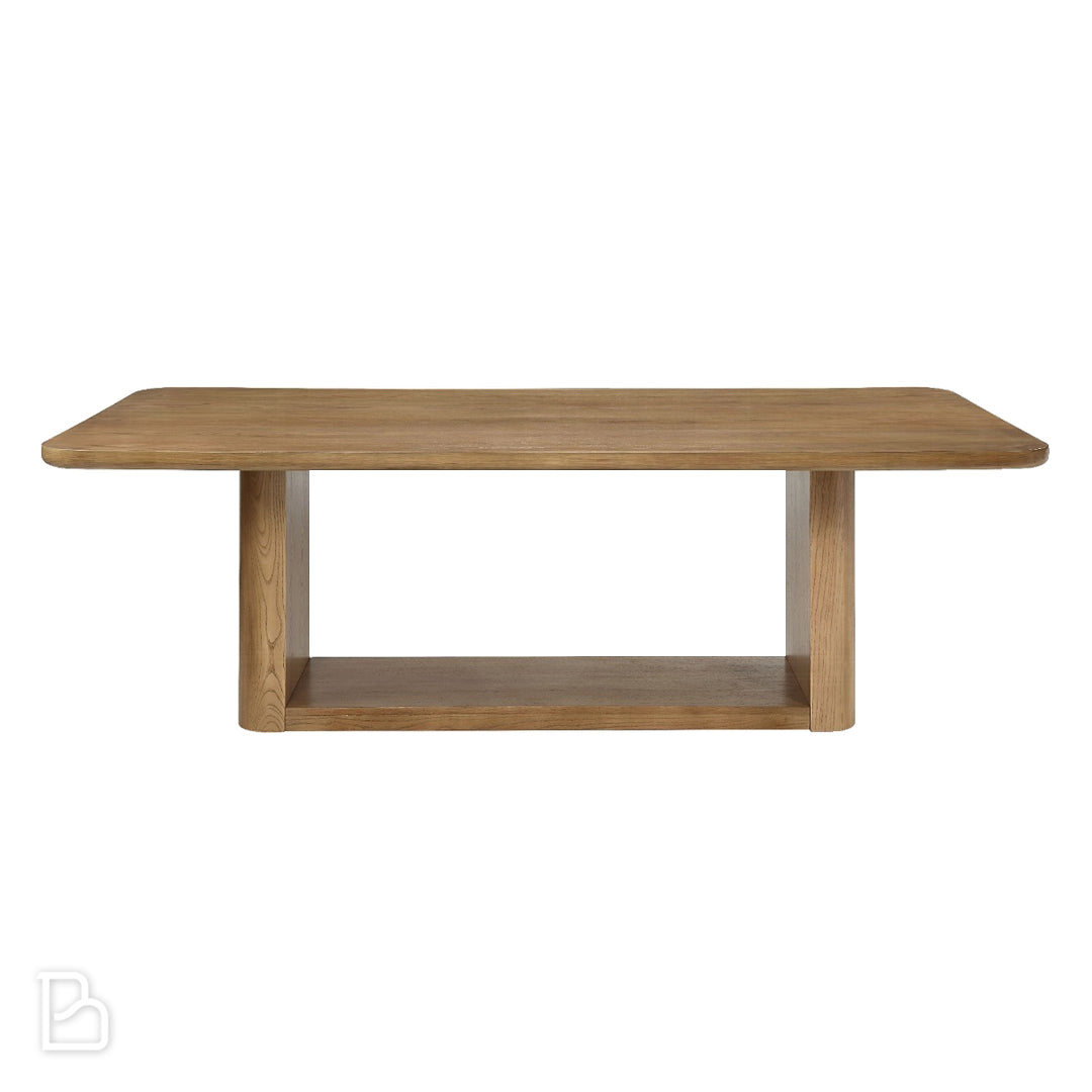 Mesa de comedor Zoey - chapa de roble