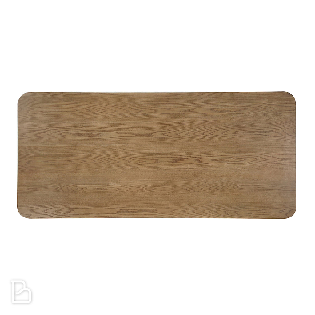 Mesa de comedor Zoey - chapa de roble