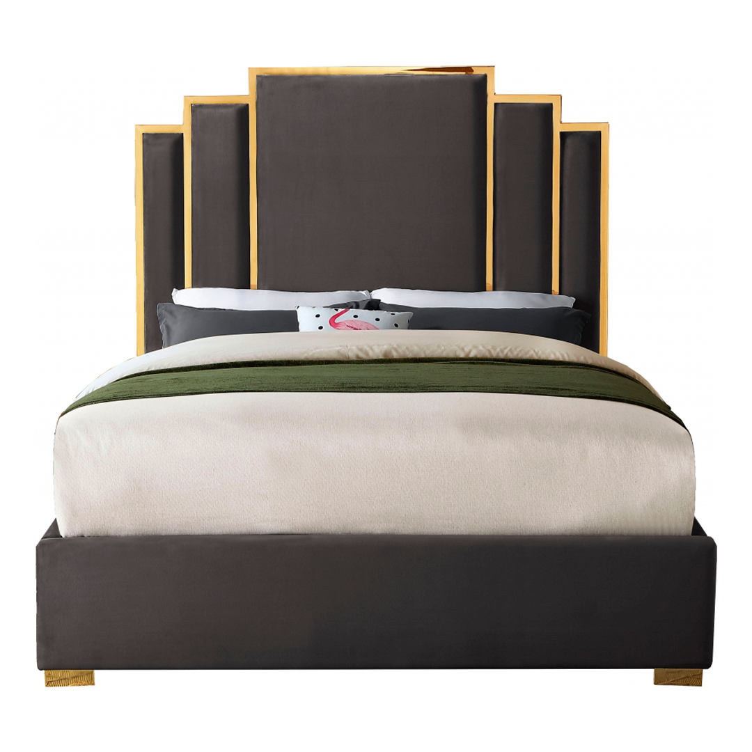 Cama Hugo Gray King Size